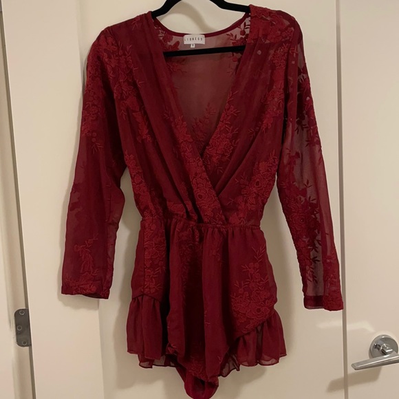 Lioness Pants - Lace romper